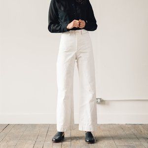 Jesse Kamm Sailor Pants White 0 XS